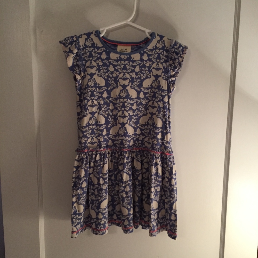 Mini Boden Spring Dress Girls Size 4-5Y